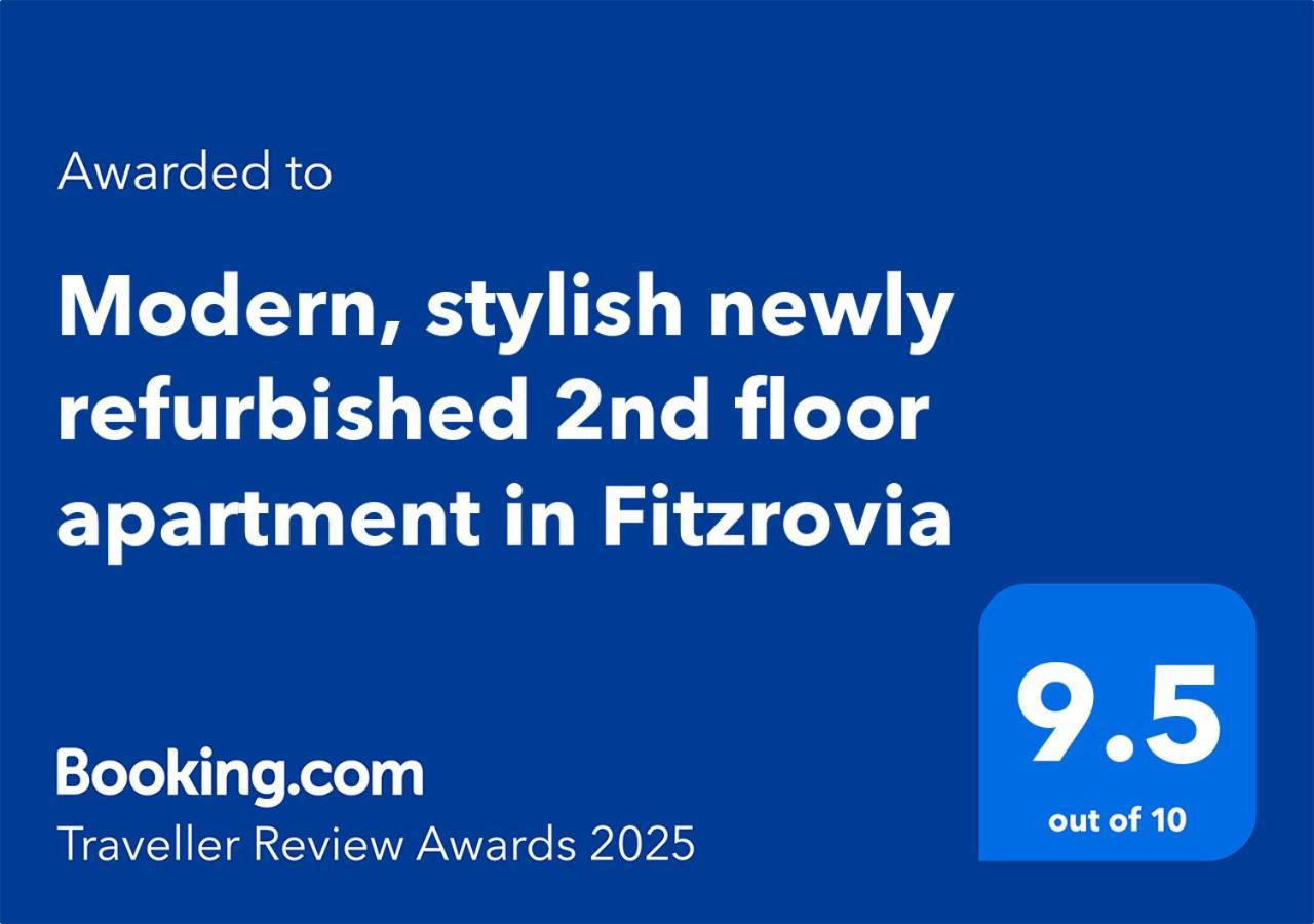 Modern, Stylish Newly Refurbished 2Nd Floor Apartment In Fitzrovia Лондон Екстериор снимка